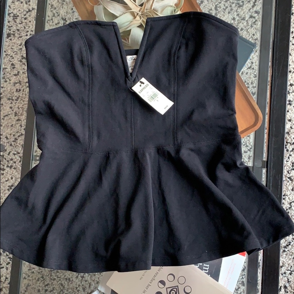 Strapless Express top